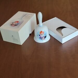 Vintage Schmid Raggedy Ann Christmas Annual Bell 1979 Signature Series